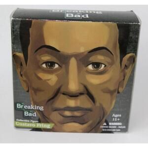 Breaking Bad Gustavo (Gus) Fring Burned Face Collectible Action Figure NEW